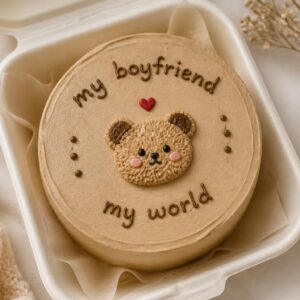 15 Cute Bento Cake Designs For Boyfriend cake ordered online in Kathmandu, Nepal