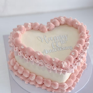 Anniversary heart cake. – Cake and All cake ordered online in Kathmandu, Nepal