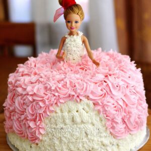 Barbie Doll Cake » Best Online Cake Shop in Kathmandu cake ordered online in Kathmandu, Nepal