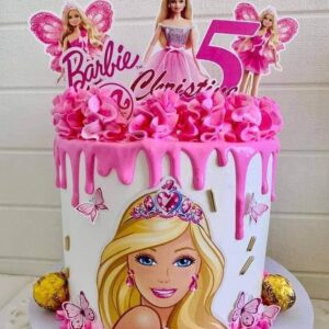 Barbie's Cake cake ordered online in Kathmandu, Nepal