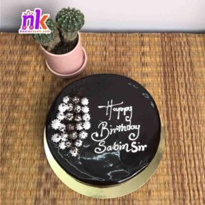 Birthday Chocolate Cake cake ordered online in Kathmandu, Nepal