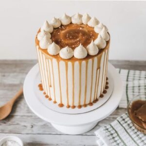 Butterscotch Wedding Cake cake ordered online in Kathmandu, Nepal