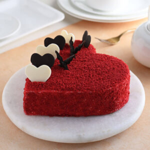Buy Red Velvet Heart Shape Cake Online - Order Now ordered online in Kathmandu, Nepal