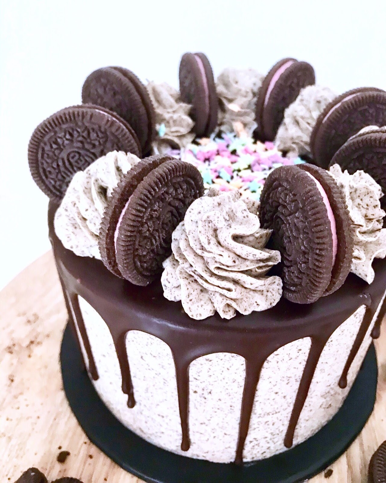 Cake Design With Oreo cake ordered online in Kathmandu, Nepal