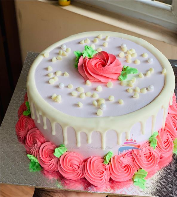 Celebration cake delivered in Kathmandu ordered from an online cake shop