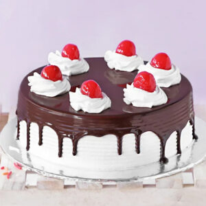 Cherry Black Forest Cake cake ordered online in Kathmandu, Nepal