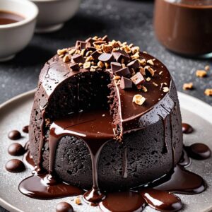 Choco Lava Cake - Meghna Food Magic cake ordered online in Kathmandu, Nepal