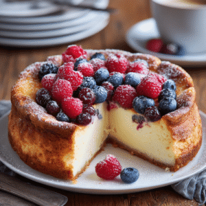 Classic Baked Cheesecake - Cookandvibes cake ordered online in Kathmandu, Nepal