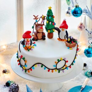 Creative Christmas Cakes cake ordered online in Kathmandu, Nepal