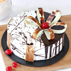 Designer Chocolate Vanilla Cake cake ordered online in Kathmandu, Nepal