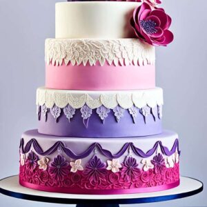 Designing Elegant Fondant Cake Designs Like a Pro cake ordered online in Kathmandu, Nepal