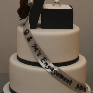 Engagement Cake cake ordered online in Kathmandu, Nepal