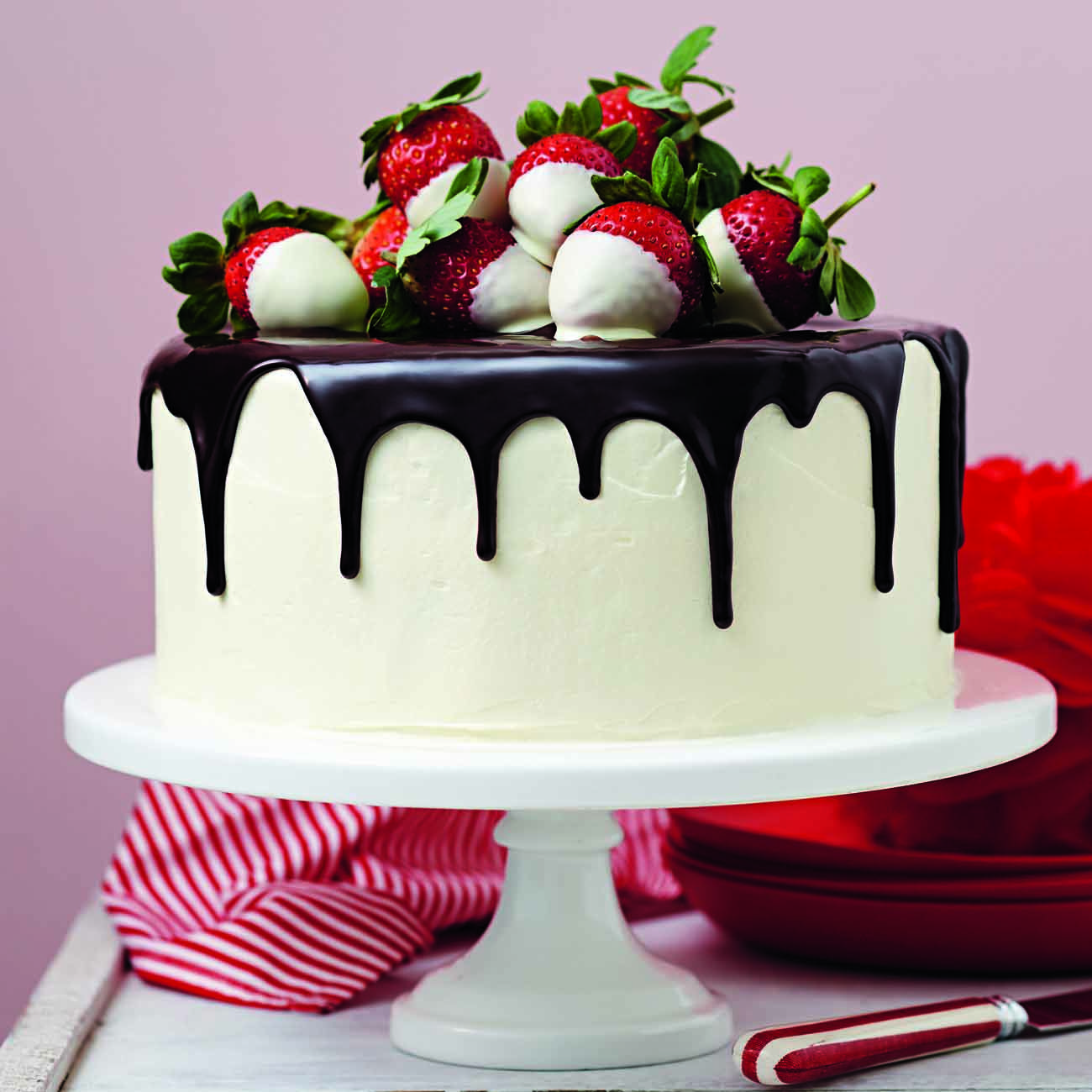 Fruit Topping Heart Shaped Cake cake ordered online in Kathmandu, Nepal
