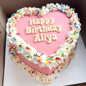 Heart Shaped Birthday Cake cake ordered online in Kathmandu, Nepal
