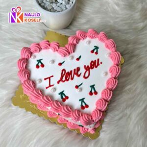 Heart Shaped Cake Nepal cake ordered online in Kathmandu, Nepal