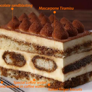 Italian tiramisu cake - Dessert OEM-Cake ODM-Frozen Pastry cake ordered online in Kathmandu, Nepal