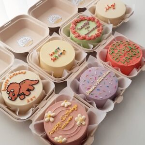 Korean Bento Cake Design cake ordered online in Kathmandu, Nepal