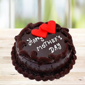 Mothers Day Chocolate Truffle Cake 1 Pound ordered online in Kathmandu, Nepal