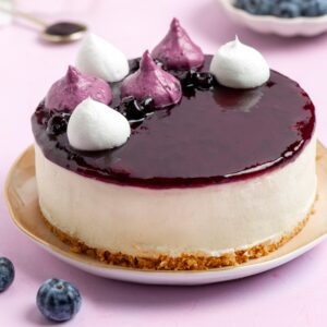 Order Delicious Blueberry Cheesecake Online @ cake ordered online in Kathmandu, Nepal
