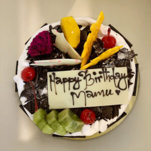 Radisson Hotel Premium 1lb Black Forest Cake Cakes Gift to Nepal ... cake ordered online in Kathmandu, Nepal