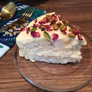 Ras Malai Cake (Ricotta Filled Cardamom Cake) cake ordered online in Kathmandu, Nepal