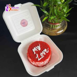 Red Velvet Bento Cake cake ordered online in Kathmandu, Nepal