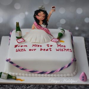 Sammy's Bachelorette Party cake ordered online in Kathmandu, Nepal