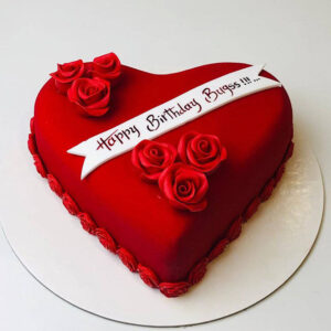 Send Heart Shape Red Velvet Cake For Valentine ordered online in Kathmandu, Nepal