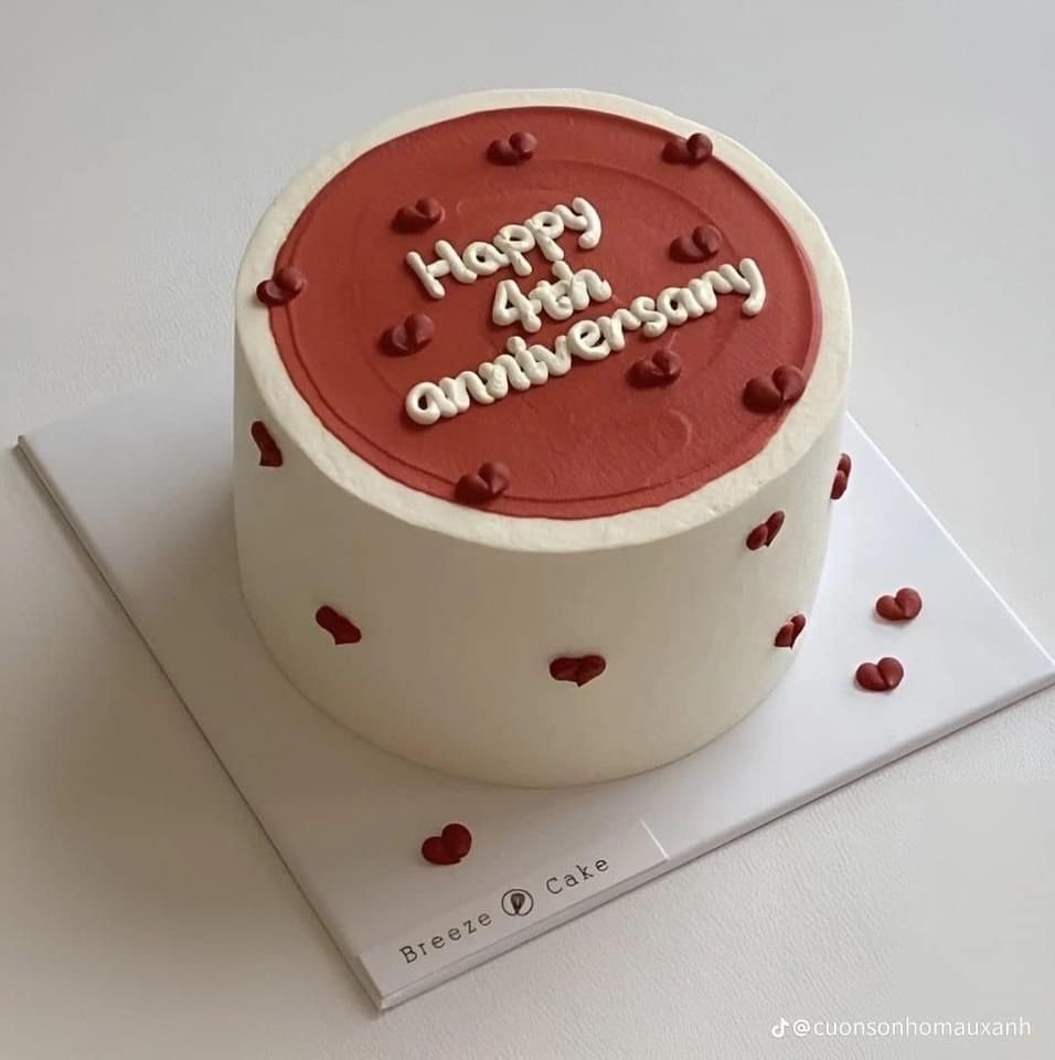 Simple and Elegant Anniversary Cake cake ordered online in Kathmandu, Nepal
