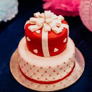 Simple Fondant Cake Designs For Beginners cake ordered online in Kathmandu, Nepal