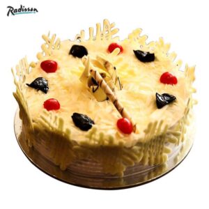 Special White Forest Cake (1 kg) from Radisson Hotel - Send Gifts and ... cake ordered online in Kathmandu, Nepal