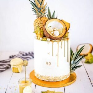 Tropical Pineapple Cake cake ordered online in Kathmandu, Nepal