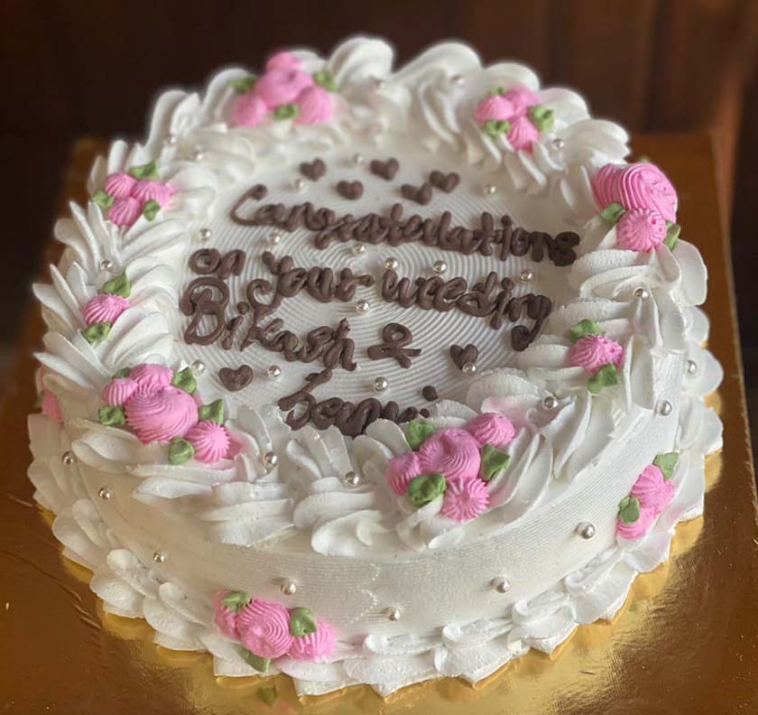 Vanilla Cake cake ordered online in Kathmandu, Nepal