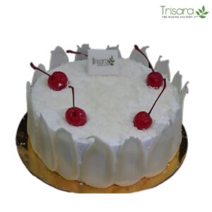 White Forest Cake (1 kg) from Trisara Baking Factory - Send Gifts for ... cake ordered online in Kathmandu, Nepal