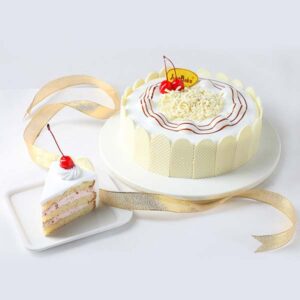 White Forest Cake, - Just Bake cake ordered online in Kathmandu, Nepal