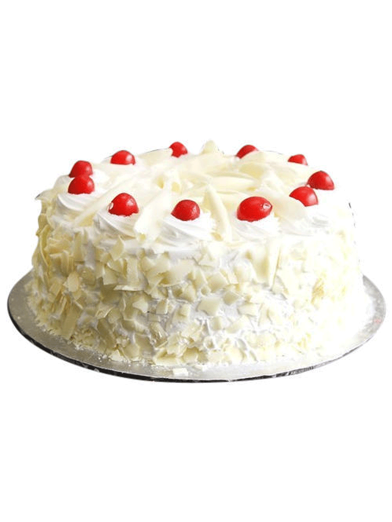 White Forest Cake - White Forest Birthday Cake in Nepal cake ordered online in Kathmandu, Nepal